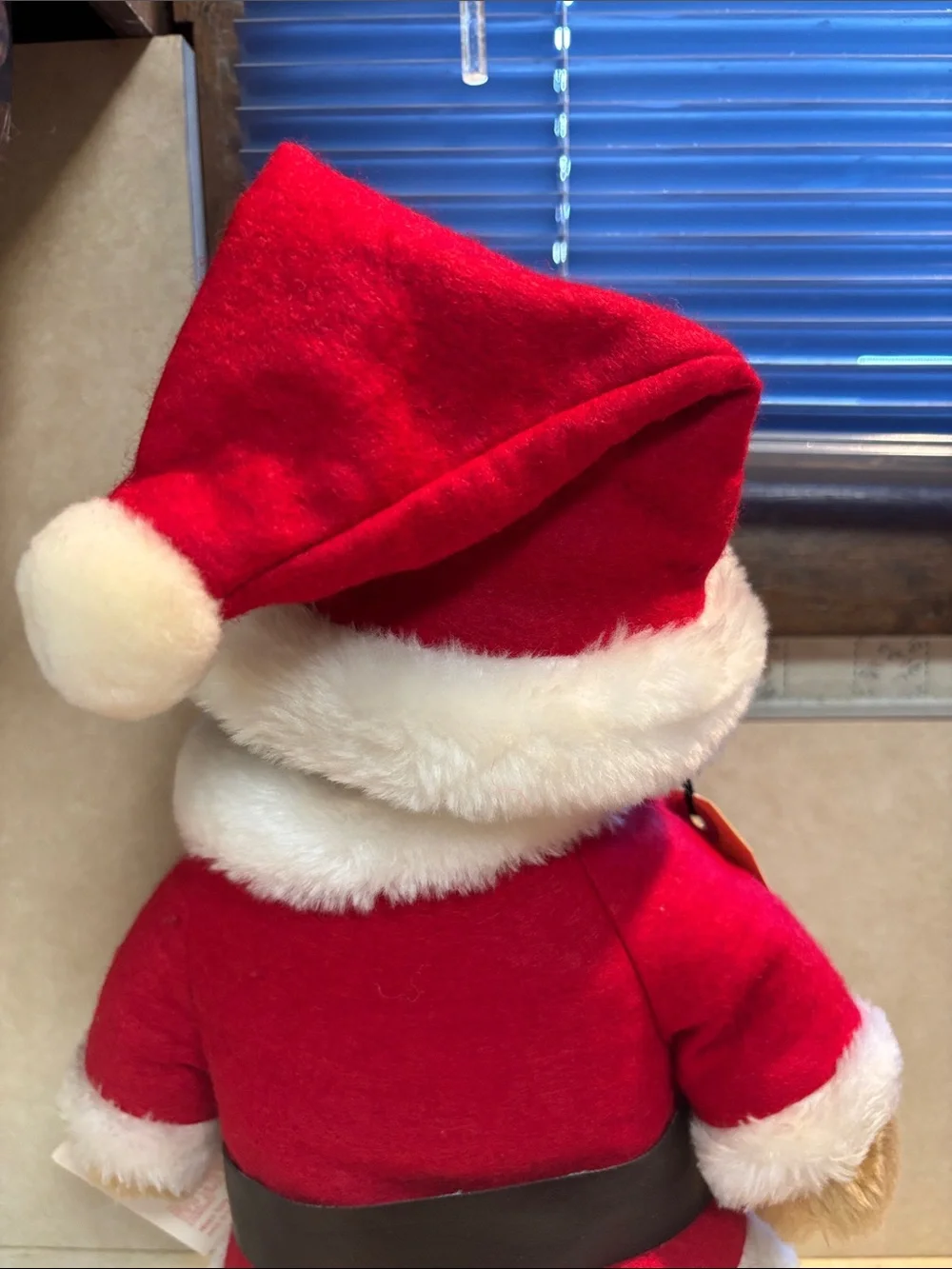 Vintage Plush Paddington Bear 1986 Santa Clause Eden Toys Tag (1975) Mint 15